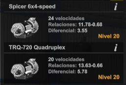 TWIN STICK TRANSMISSIONS FOR RENENATE'S MACK B61 TRUCK 1.48