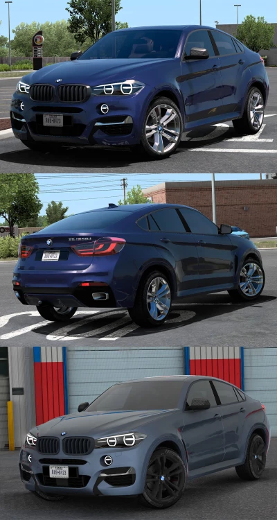 [ATS] BMW X6 M50d F16 v2.8 1.48