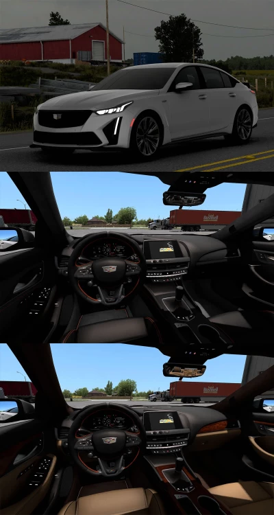 [ATS] Cadillac CT5-V Black Wing 2022 v1.0 - 1.48