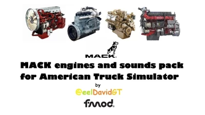 [ATS] Mack Engines & Sounds Pack by eelDavidGT v1.2 1.48