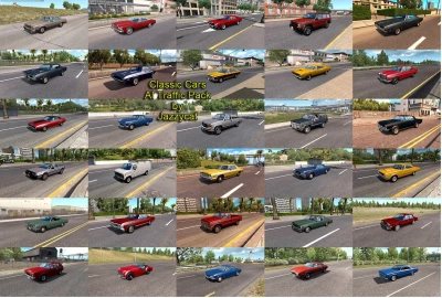 Classic Cars AI Traffic Pack by Jazzycat v9.0