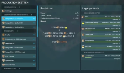 Empty Paletts Production for the Northfrisian March v1.1.0.1
