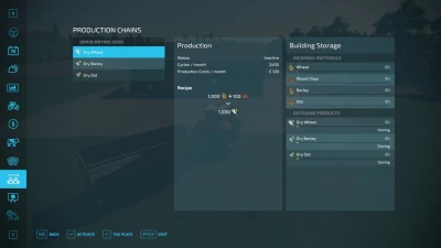 Grain Drying Shed v1.0.0.0