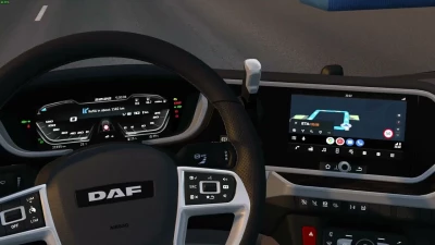 High Quality Dashboard - DAF 2021 XG & XG+ v2.5