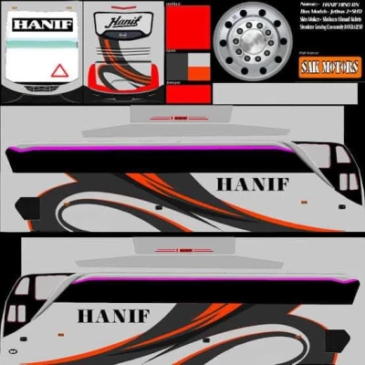 Hino Ak1J Capsul Body Bus Mod with Bd Skin 1.27 & 1.28