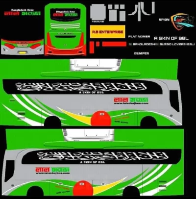 Hino Ak1J Capsul Body Bus Mod with Bd Skin 1.27 & 1.28