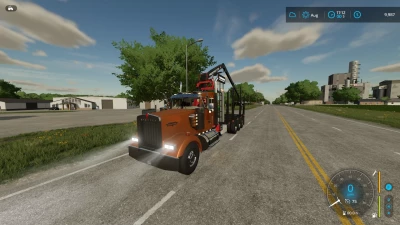 Kenworth w900 log truck v1.0.0.0