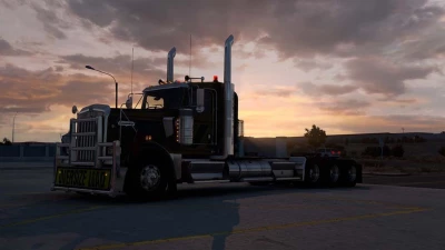 Kenworth W900 Mid Mount 8x6 + Spread Chassis 1.48