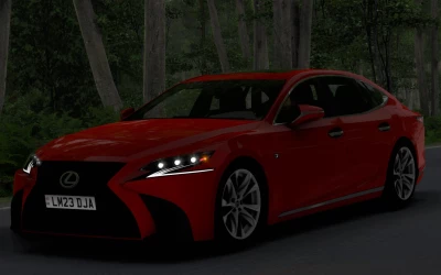Lexus LS 500 F-Sport 2018 v1.1