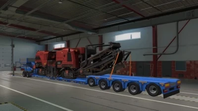 SCS Lowloader Jeeps 2+5 trailer 1.48
