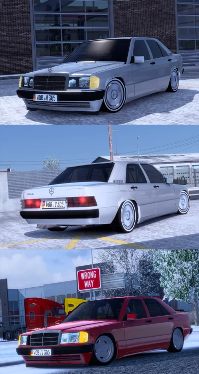 [ATS] Mercedes-Benz W201 190E v3.4 - 1.49