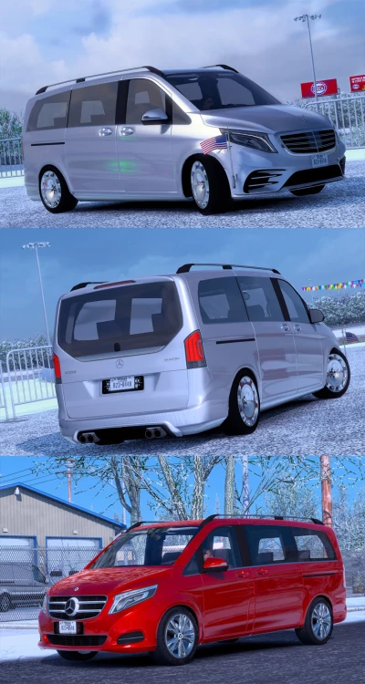 [ATS] Mercedes-Benz W447 V-Class v4.4 1.49