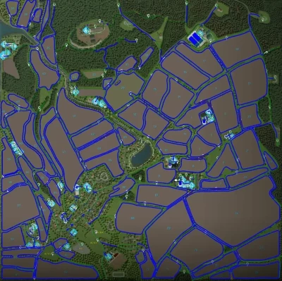 Autodrive Netzwerk für die Map: MAP NEUERKIRCH MULTIFRUIT v1.0.0.0