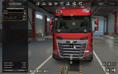DAF 2021-DAF XD No Logo MP-SP TruckersMP 1.49.x