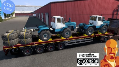 DOLL 4 AXIS FLATBED & FARMING CARGO PACK 1.49