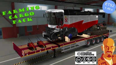 DOLL 4 AXIS FLATBED & FARMING CARGO PACK 1.49