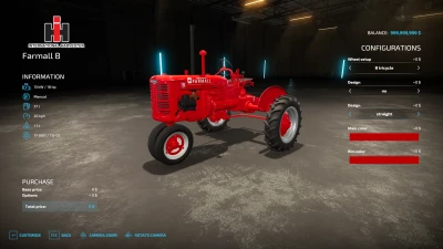 Farmall B v1.0.0.0