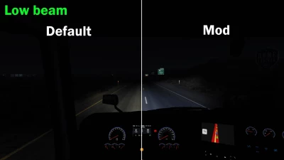 Improved headlight for SCS trucks v1.01 1.49