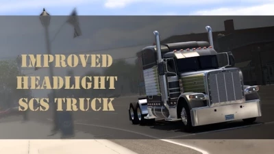 Improved headlight for SCS trucks v1.01 1.49