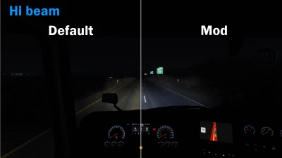 Improved headlight for SCS trucks v1.01 1.49