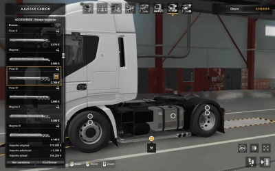 Iveco Hiway No Side Skirt + Exhausts Without Them MP-SP TruckersMP 1.49.x