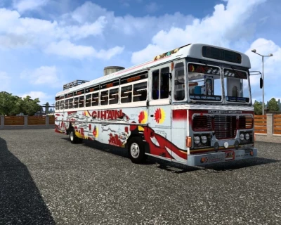 Lanka Ashok Layland Rework Paint GO 1.35 - 1.49