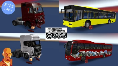 LOADS PACK FOR CRANETRUCKS ETS2 1.49.x