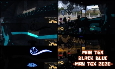 MAN 2020 Black Blue Interior 1.49