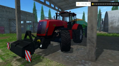 MTZ 4522 4WD NEW RED TUNING TURBO V1.4