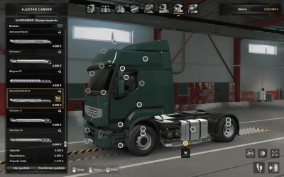 Renault Premium Exhausts Without Side Skirt MP-SP TruckersMP 1.49.x