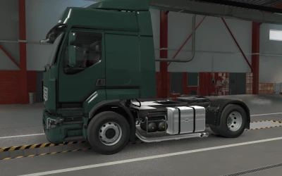Renault Premium Exhausts Without Side Skirt MP-SP TruckersMP 1.49.x