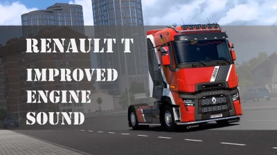 Renault T Improved Engine Sound v1.15 1.49