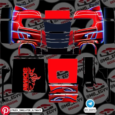 Scania Anime Skin 02 1.46