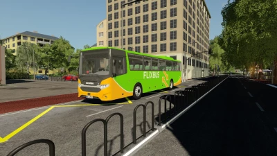 Scania Interlink w malowaniu FLIXBUS v1.0