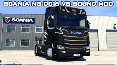 SCANIA NextGen DC16 V8 Sound Mod v1.3