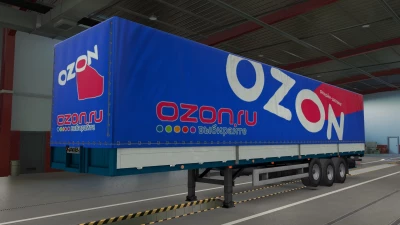 Semi-trailer MAZ-9758 v2.0 for ETS2 1.49.x