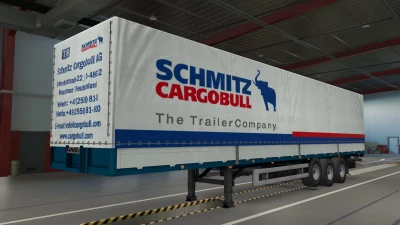 Semi-trailer MAZ-9758 v2.0 for ETS2 1.49.x