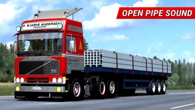 Volvo F Series Open Pipe Sound Mod v1.0.1 1.49