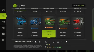 Amazone Citan 15001C Semi-Direct v1.1.0.0