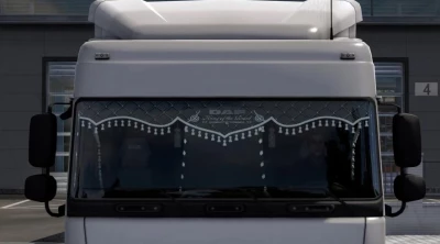 Curtains DAF XF 105 v1.0