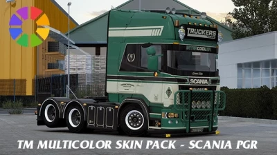 TM Multicolor Skin Pack for Scania PGR-Series skin Pack v1.0