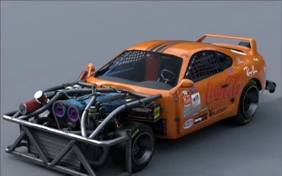 Toyota Supra MK4 Drag Beast Fixed 0.33