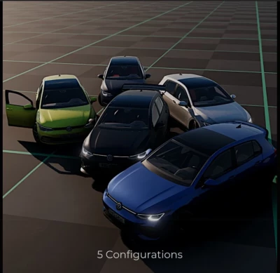 23'Volkswagen Golf MK8 v1.0 0.33x