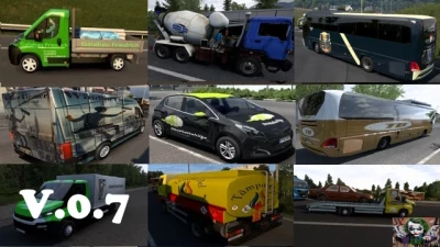AITraffic Vehicle Paint-Job Pack by Joker v0.7