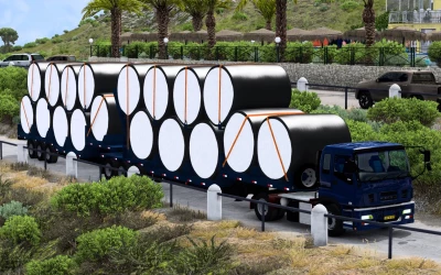 Bitrem Algodoeiro Long Trailer Mod ETS2 1.53