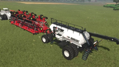 Bourgault 3420-100 Paralink Hoe Drill + 71300 Air Cart v1.0.0.0