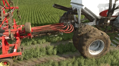 Bourgault 3420-100 Paralink Hoe Drill + 71300 Air Cart v1.0.0.1