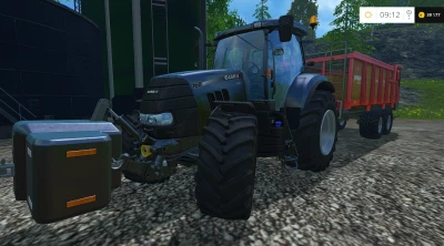 CASE IH PUMA 160 CVX 4WD NEW BLACK RIMS USA EXTRA HIT V1.0