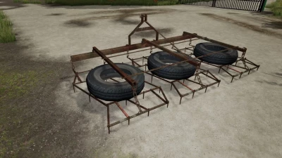 Cultivator with tires v1.0.0.0