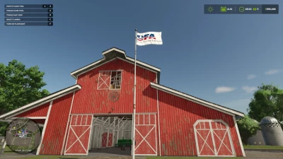 FS25 Dairy Farmer of America Flag v1.0.0.0